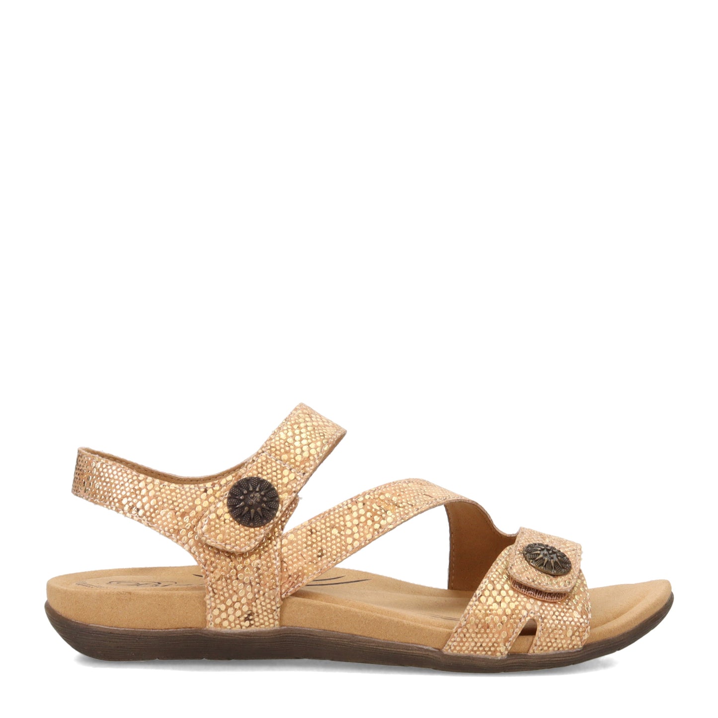 Peltz Shoes  Women's Biza Lily Sandal CORK GOLD 3026227