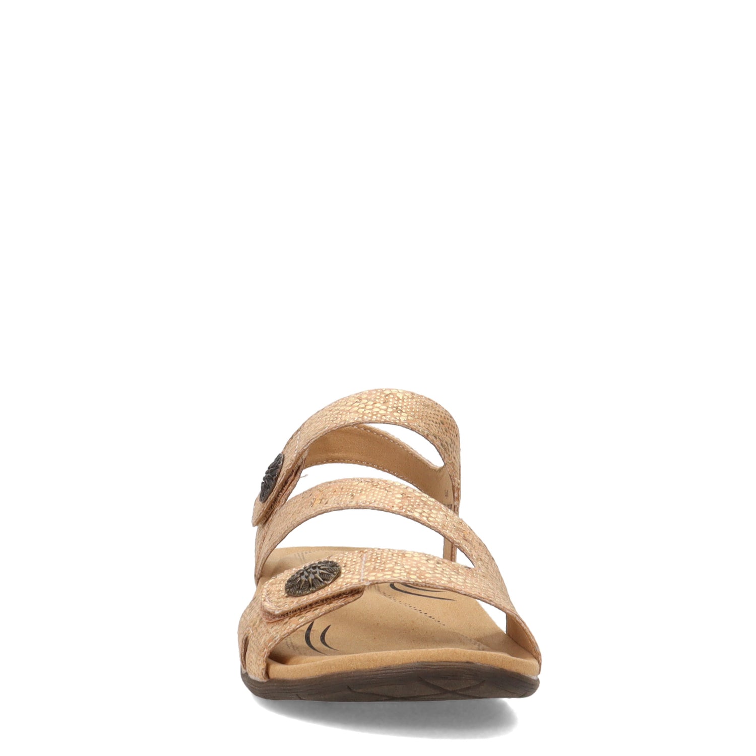 Peltz Shoes  Women's Biza Lily Sandal CORK GOLD 3026227