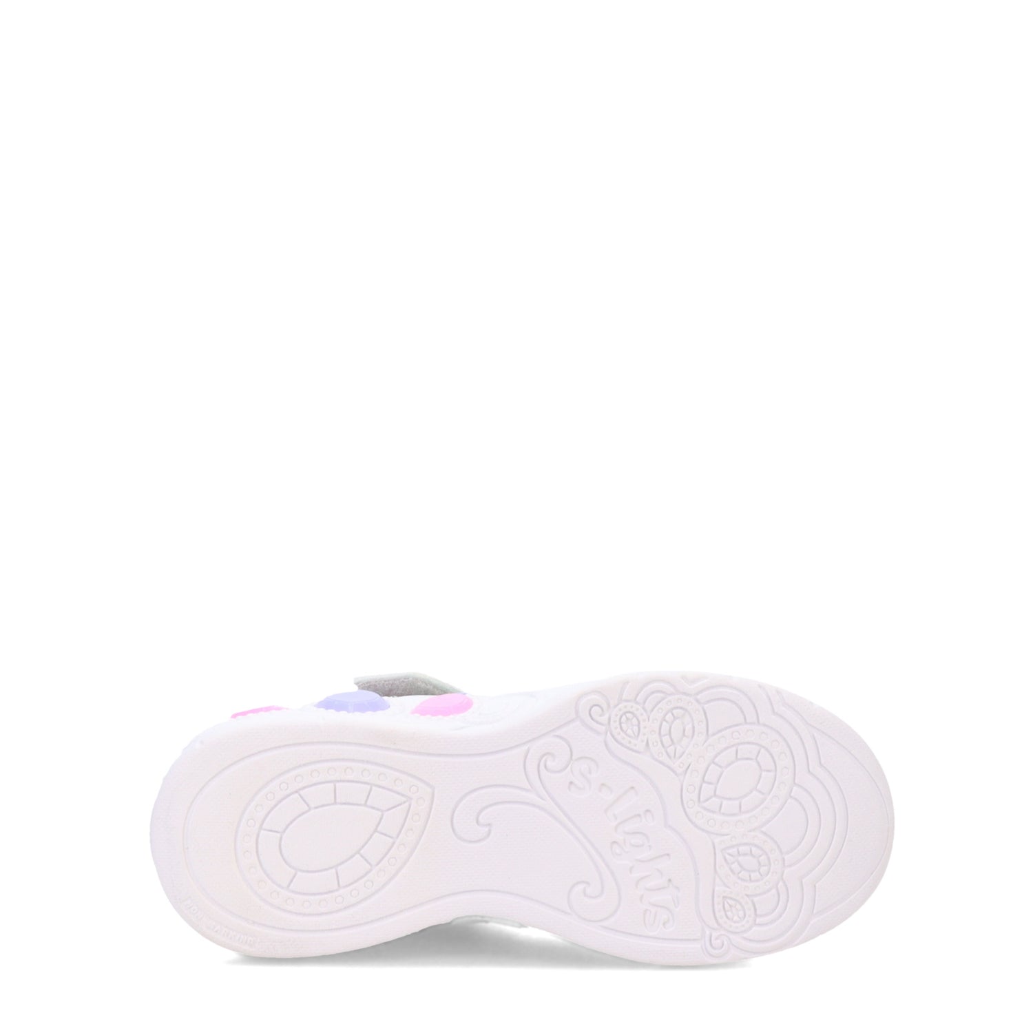 Peltz Shoes  Girl's Skechers Princess Wishes Sneaker – Little Kid Lavender Multi 302686L-LVMT