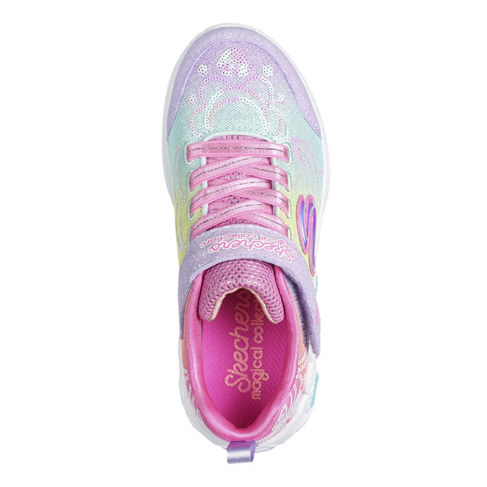 Girl s Skechers Princess Wishes Sneaker Little Kid Peltz Shoes