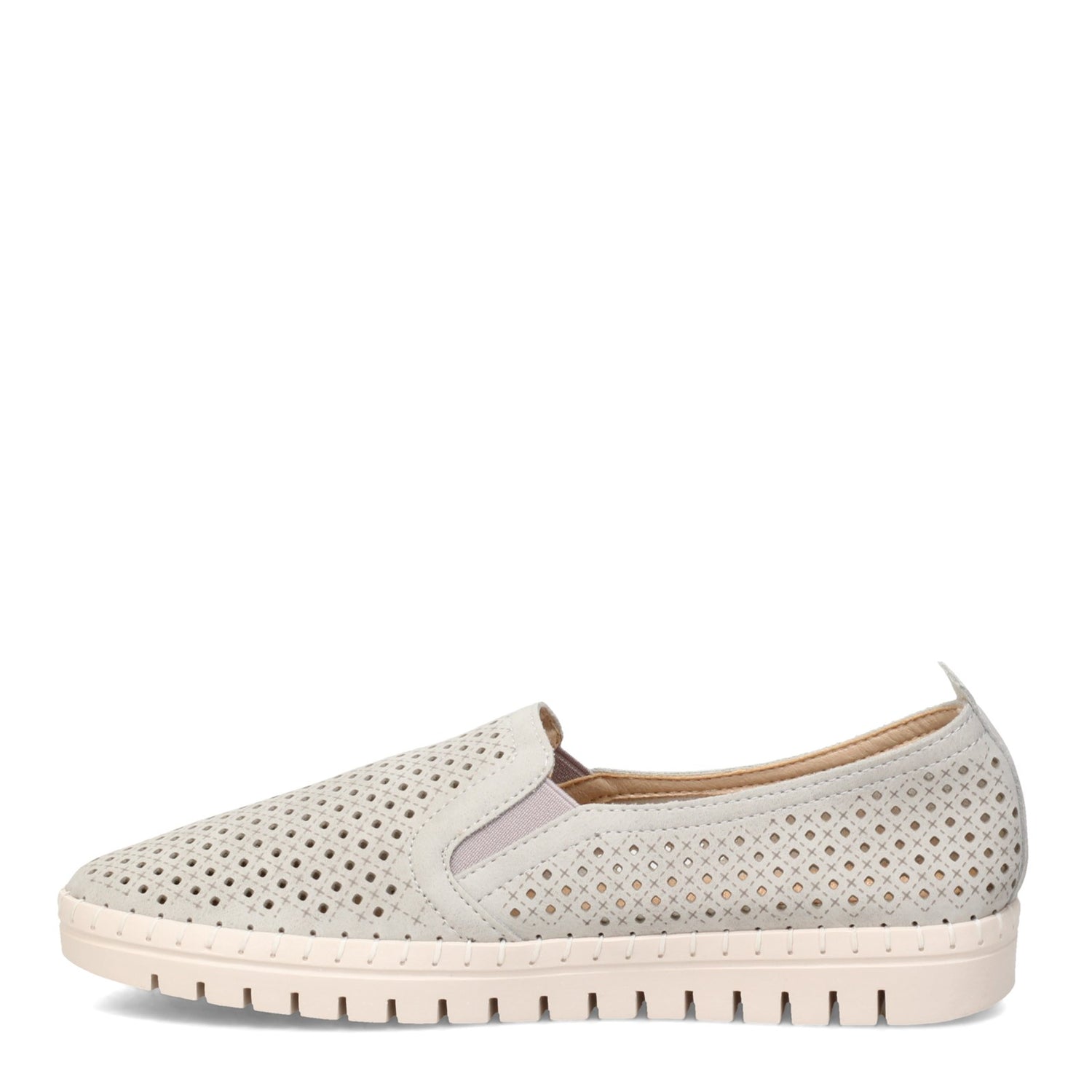 Peltz Shoes  Women's Easy Street Fresh Slip-On GREY 31-2787