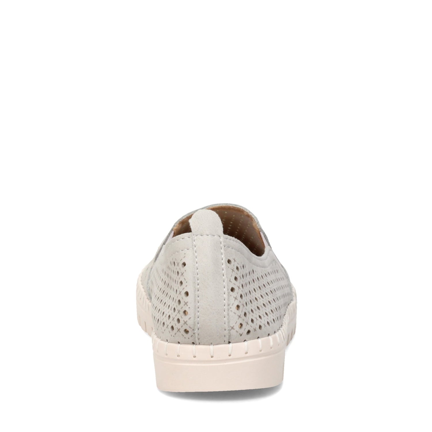 Peltz Shoes  Women's Easy Street Fresh Slip-On GREY 31-2787
