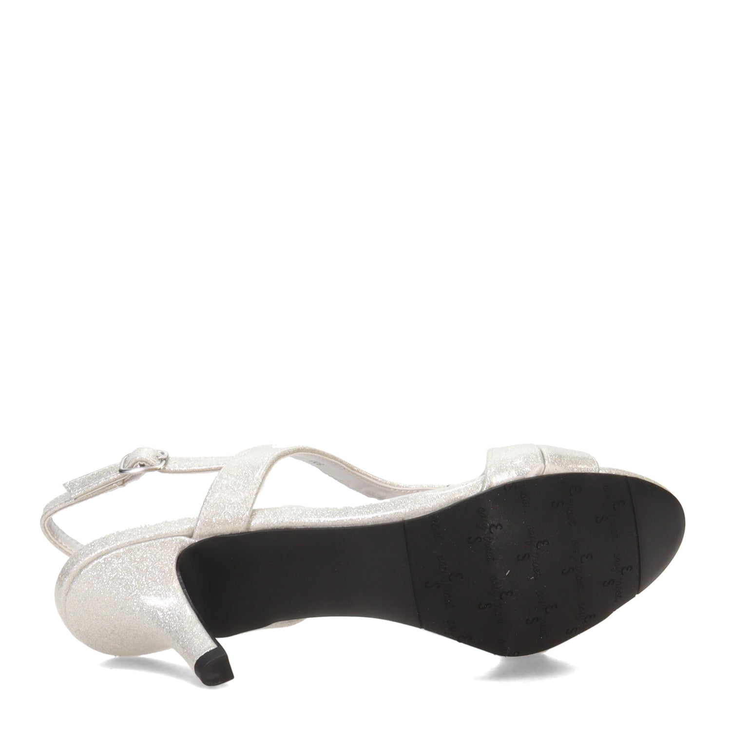 Peltz Shoes  Women's Easy Street Bree Sandal SILVER 31-6667