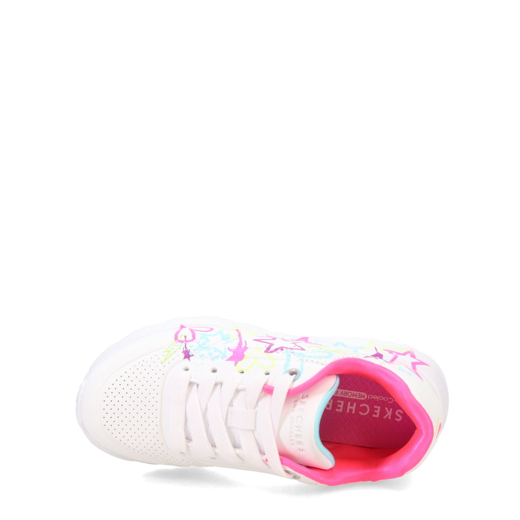 Girl's Skechers Street,  Uno Lite - My Drip Sneaker - Little Kid