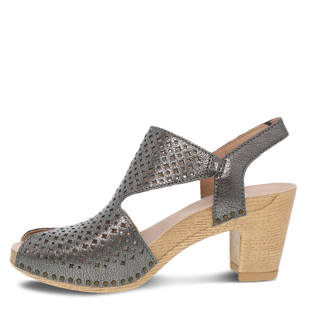 Women's Dansko Teagan Sandal GUNMETAL 3115-871400