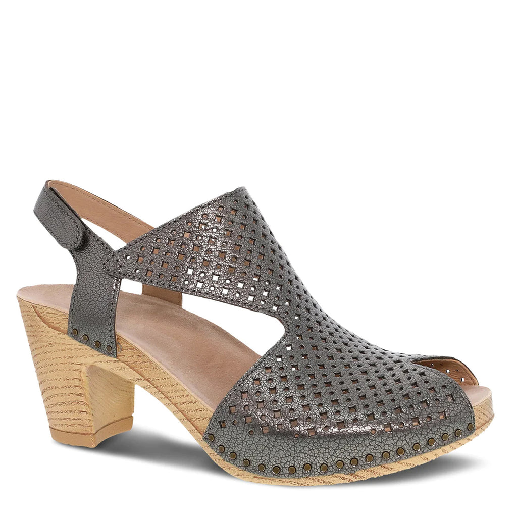 Women's Dansko Teagan Sandal GUNMETAL 3115-871400