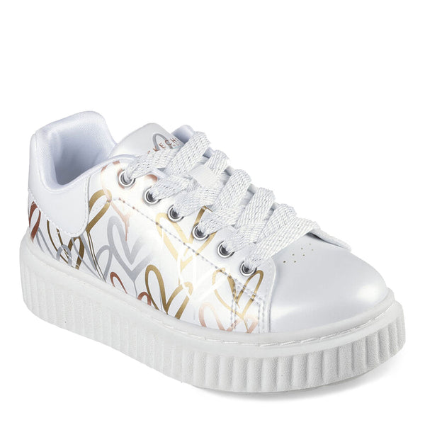 フラワーガール 314076L-WTGD_Girls-Skechers-