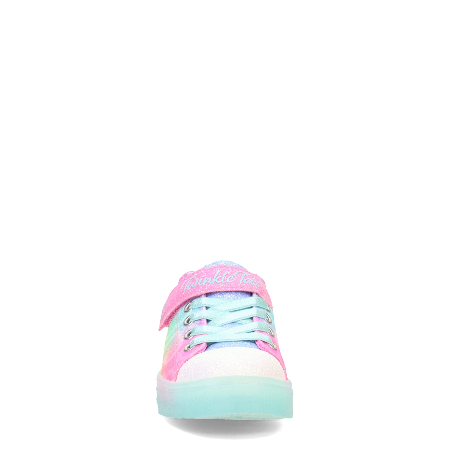 Peltz Shoes  Girl's Skechers Twinkle Sparks Ice - Dreamsicle Sneaker - Little Kid MULTI FABRIC 314782L-MLT