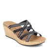 Peltz Shoes  Women's Skechers Cali Beverlee - Tiger Posse Sandal Black 31714-BLK