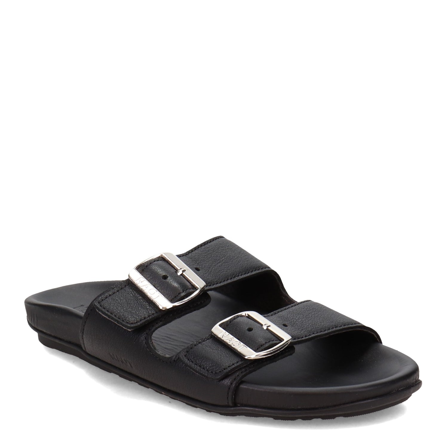 Peltz Shoes  Women's Naot Santo Sandal BLACK 32017-BA6