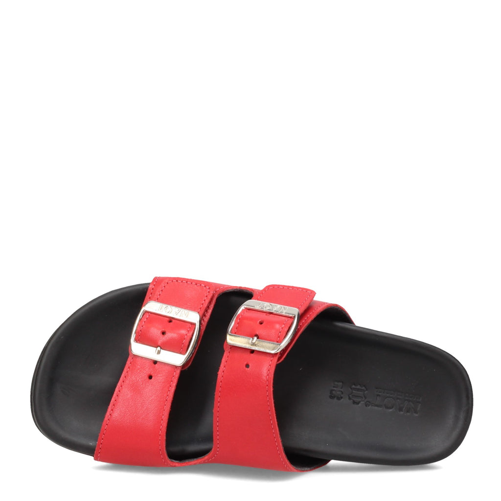 Women's Naot Santo Sandal Red 32017-C60