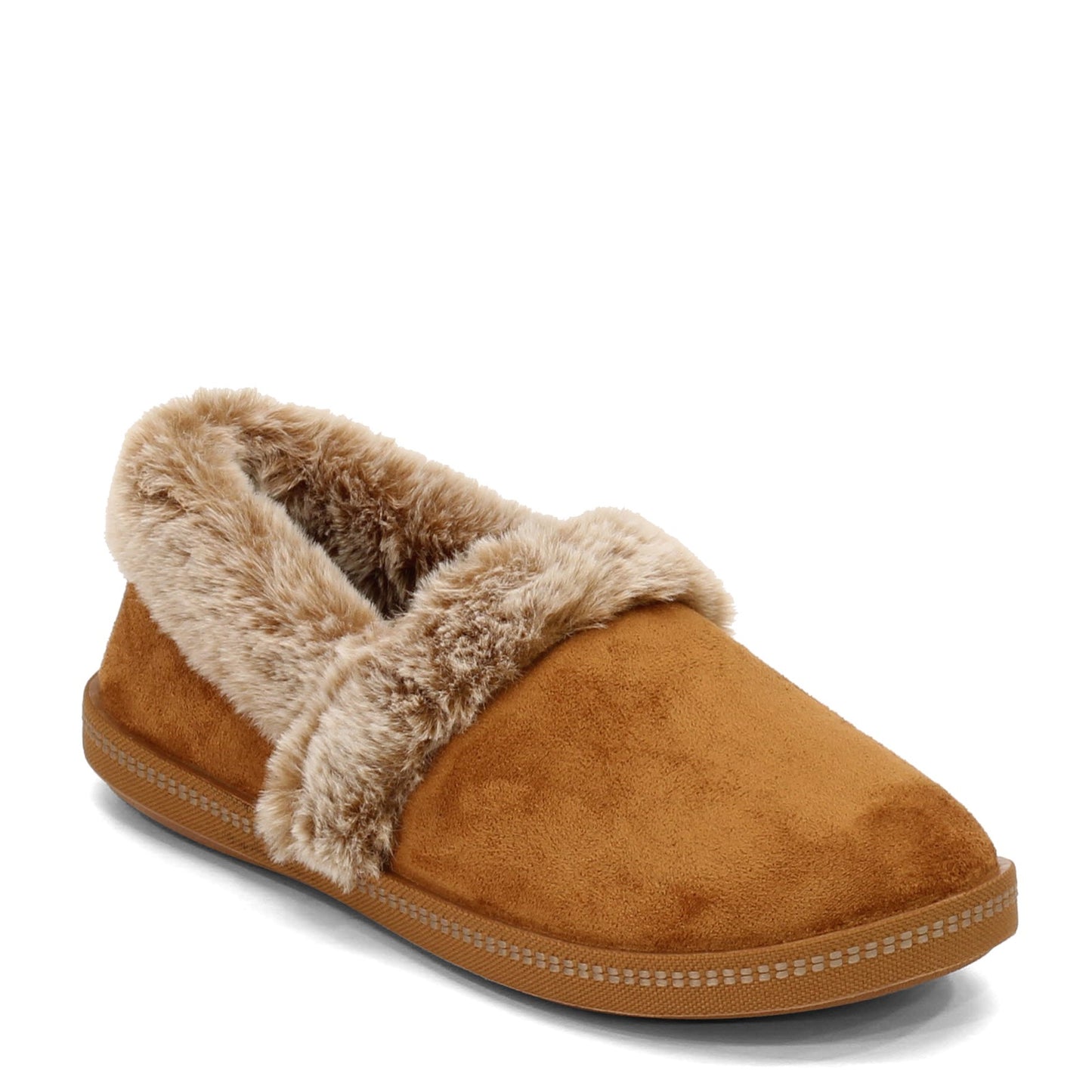Peltz Shoes  Women's Skechers Cali Cozy Campfire - Team Toasty Slipper CHESTNUT 32777-CSNT