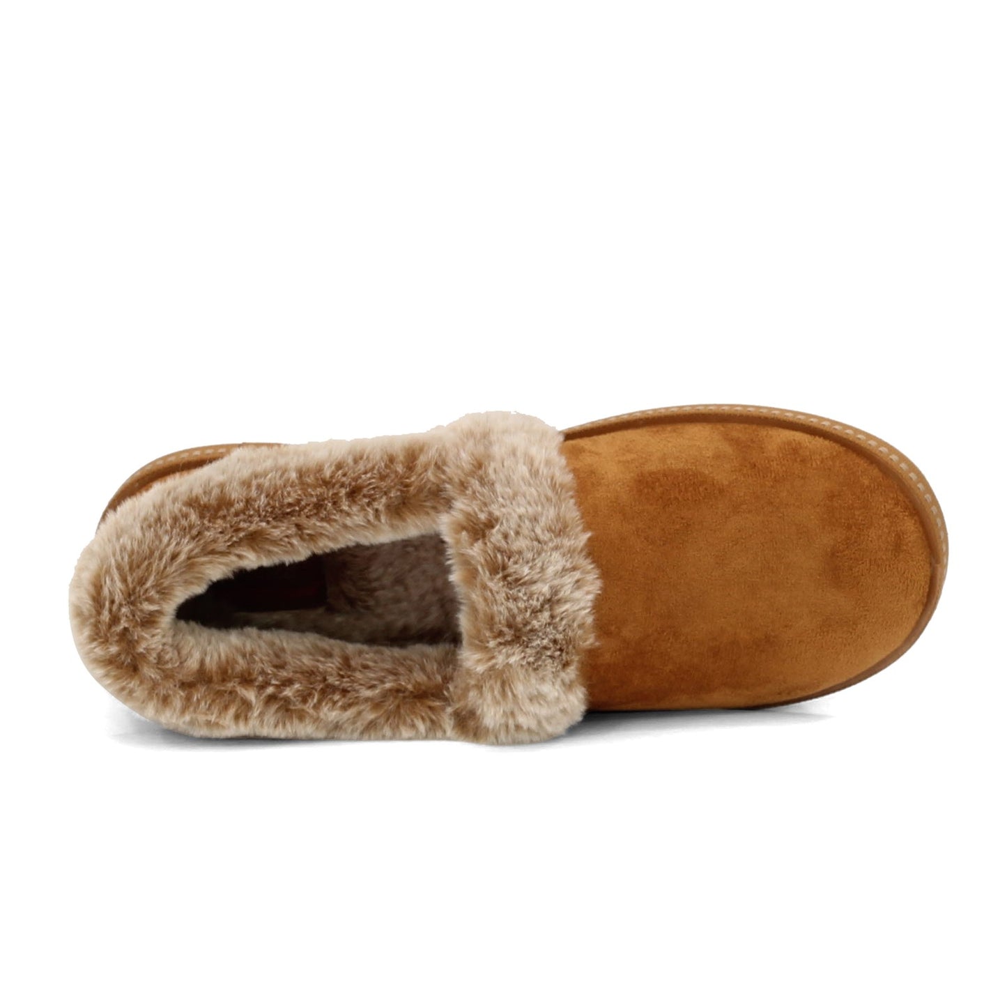 Peltz Shoes  Women's Skechers Cali Cozy Campfire - Team Toasty Slipper CHESTNUT 32777-CSNT