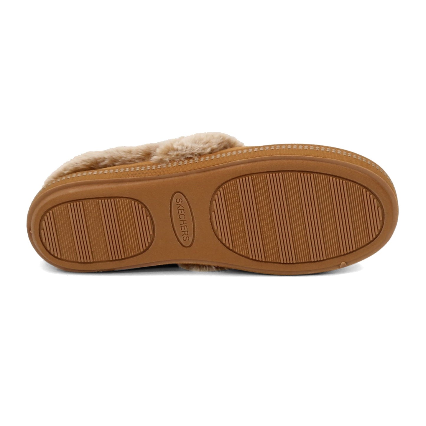 Peltz Shoes  Women's Skechers Cali Cozy Campfire - Team Toasty Slipper CHESTNUT 32777-CSNT