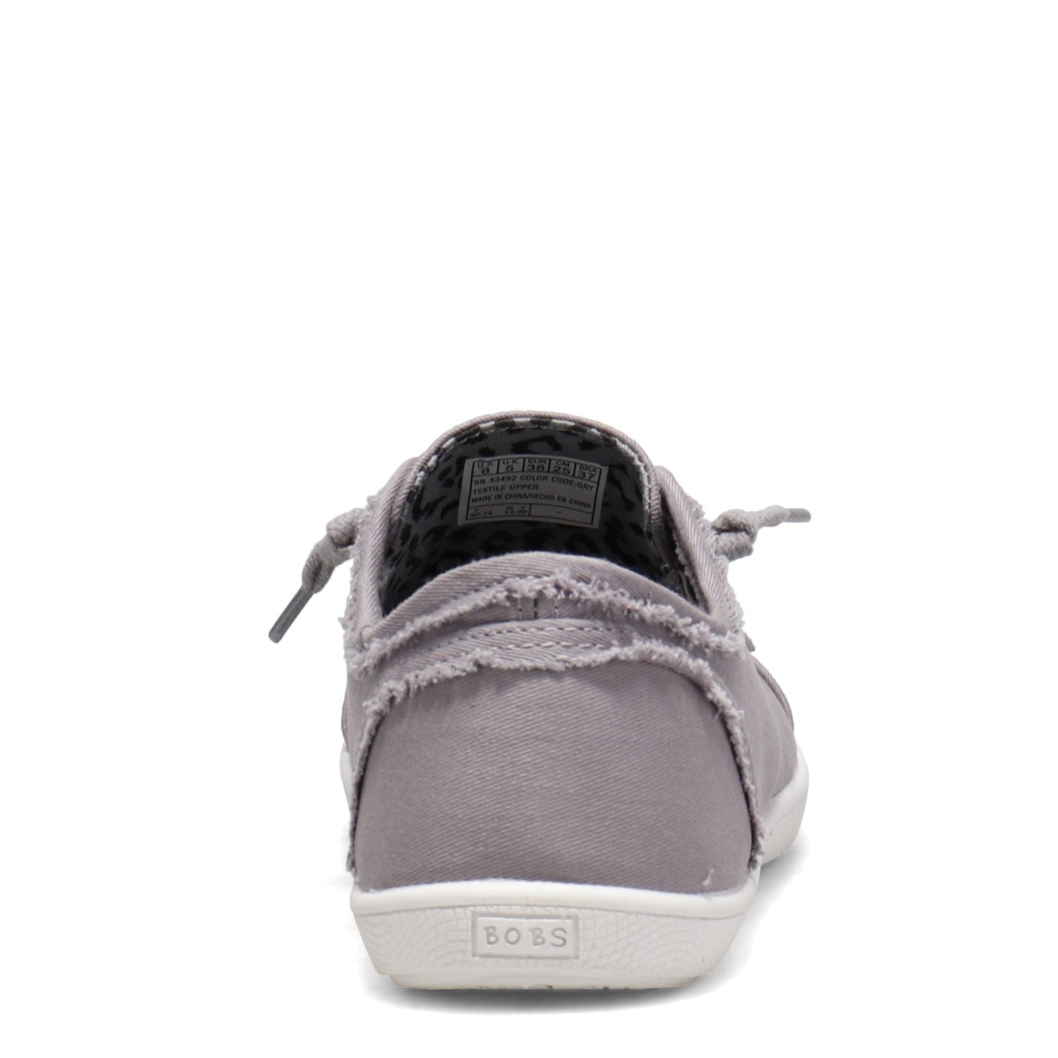 Peltz Shoes  Women's Skechers BOBS B Cute Sneaker GRAY 33492-GRY