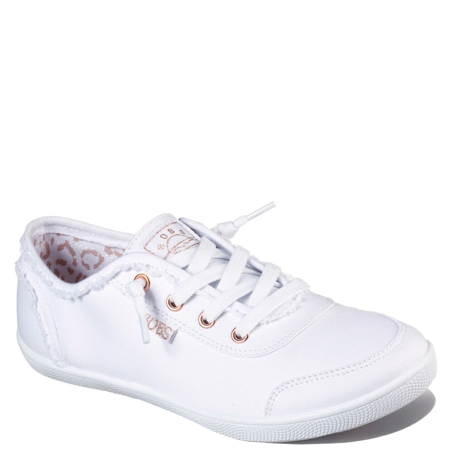 Peltz Shoes  Women's Skechers BOBS B Cute Sneaker - Wide Width WHITE 33492W-WHT