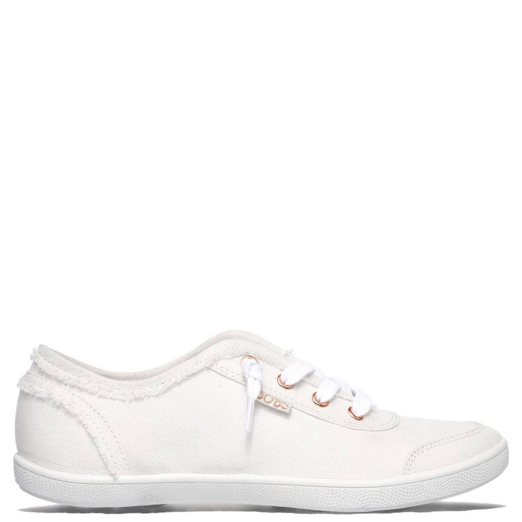 Women's Skechers BOBS B Cute Sneaker - Wide Width WHITE 33492W-WHT