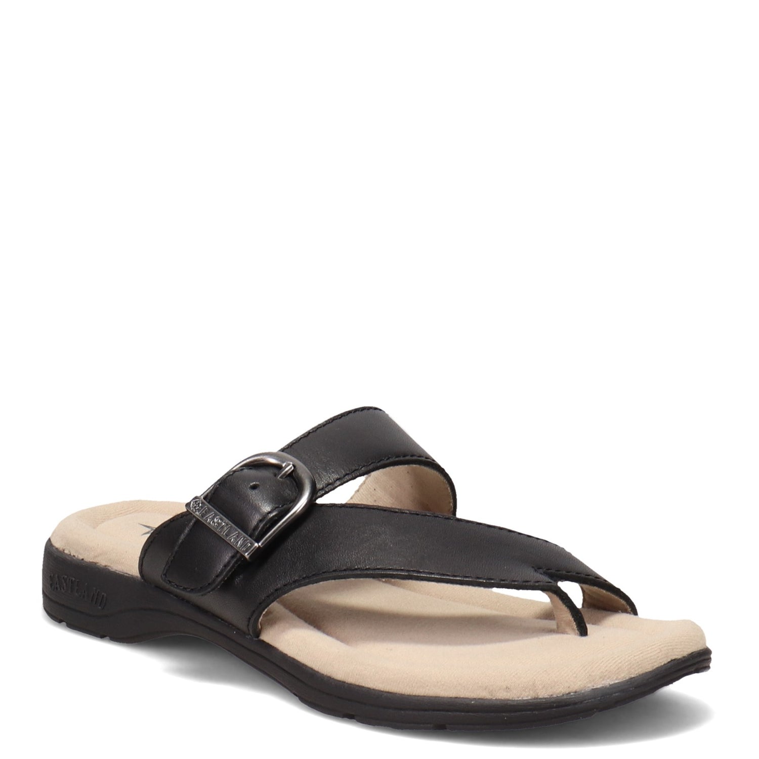 Peltz Shoes  Women's Eastland Tahiti Sandal BLACK 3437-01