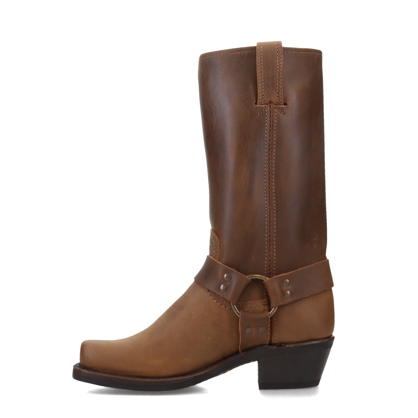Peltz Shoes  Women's Frye Harness Boot TAN 3477300-TAN