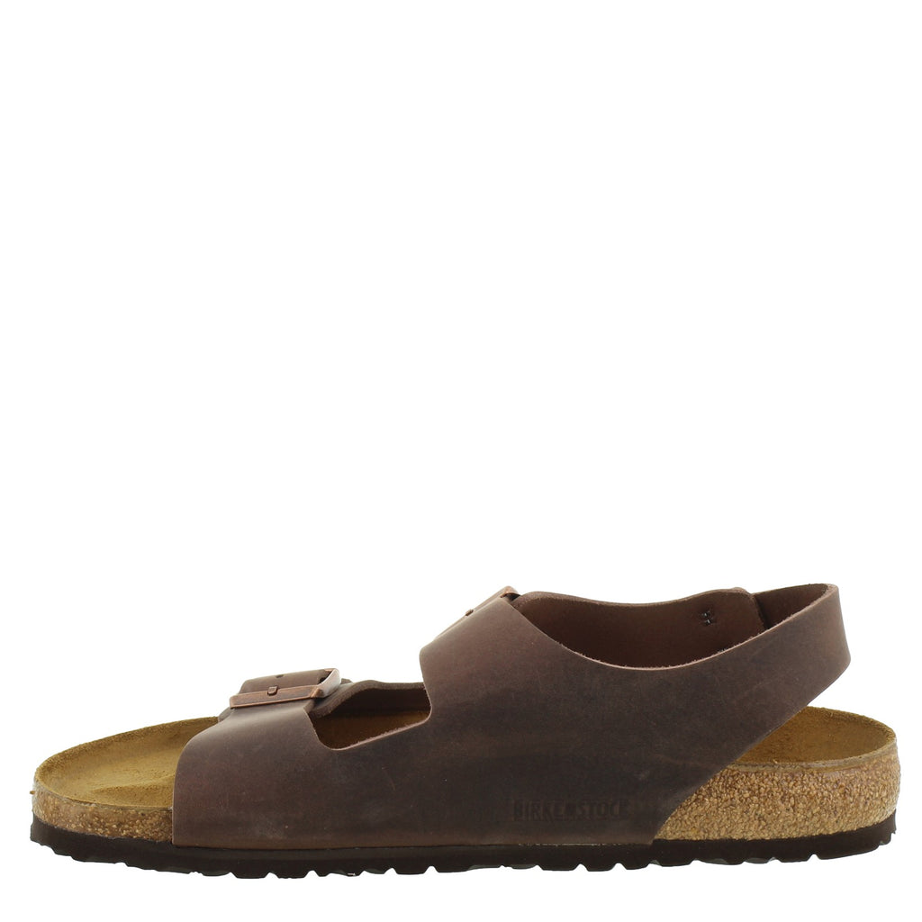 Men's Birkenstock Milano Sandal - Regular Fit BROWN 34871R