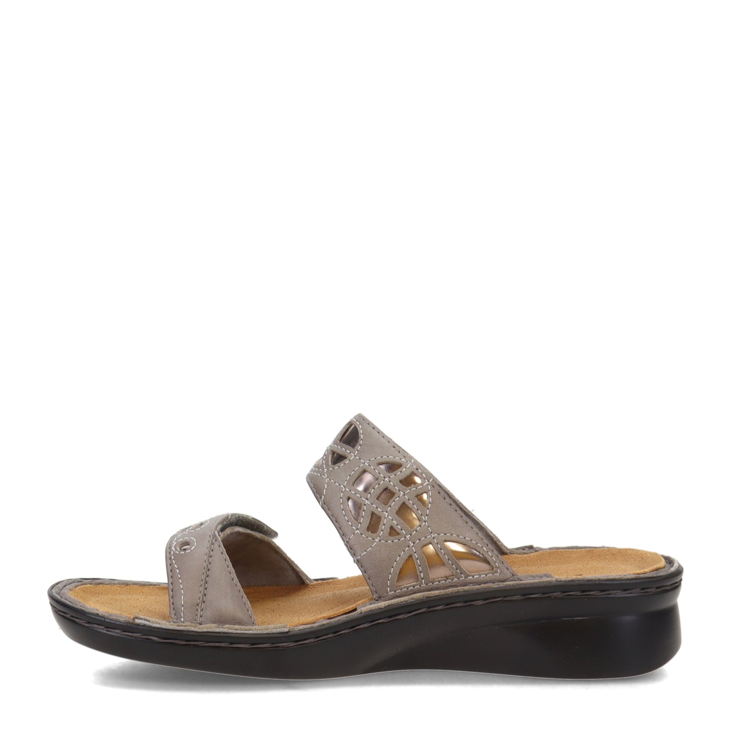 Peltz Shoes  Women's Naot Cornet Sandal FOG GREY 35115-NUH