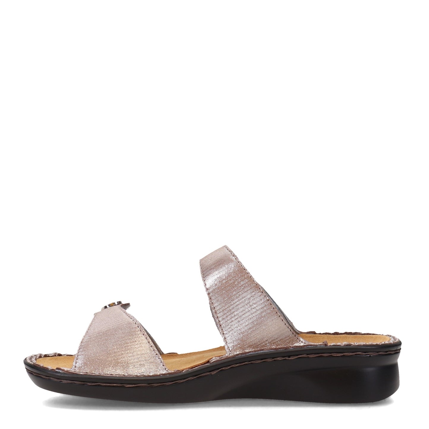 Peltz Shoes  Women's Naot Triton Sandal SILVER 35130-B33