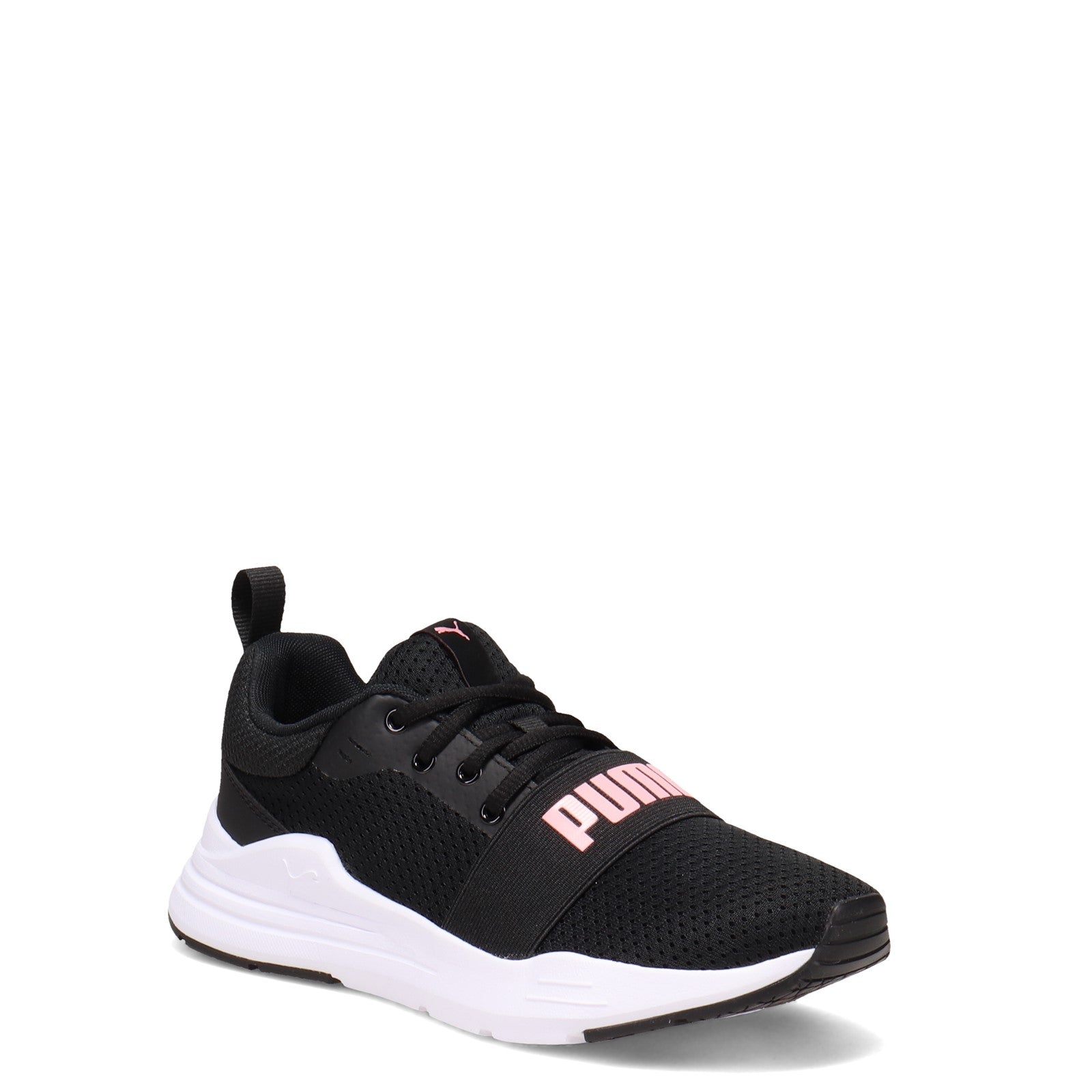 Puma WIRED RUN JR UNISEX - Neutral running shoes - burnt olive/white/dark  green - Zalando.co.uk