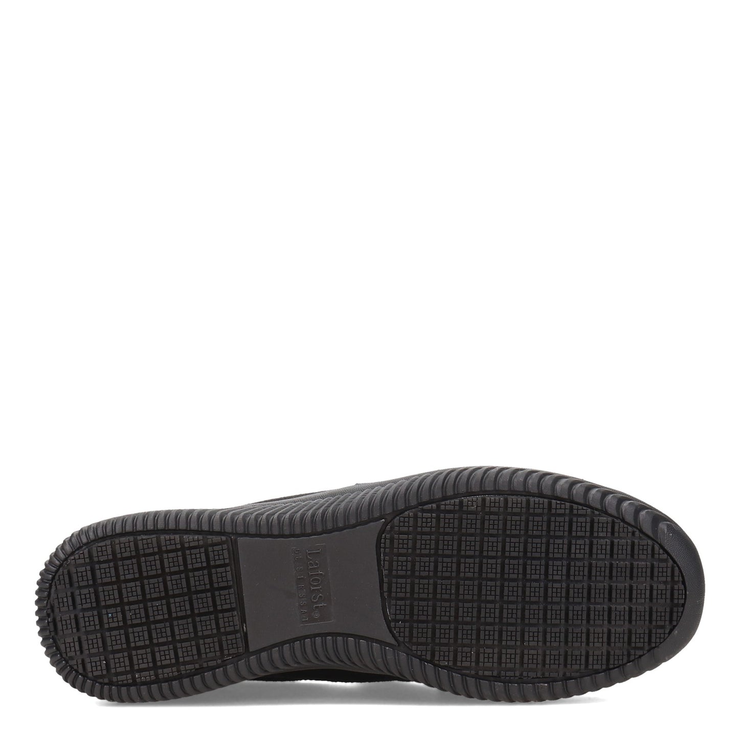 Peltz Shoes  Men's Laforst Cooper Slip-Resistant Shoe BLACK 3772-01