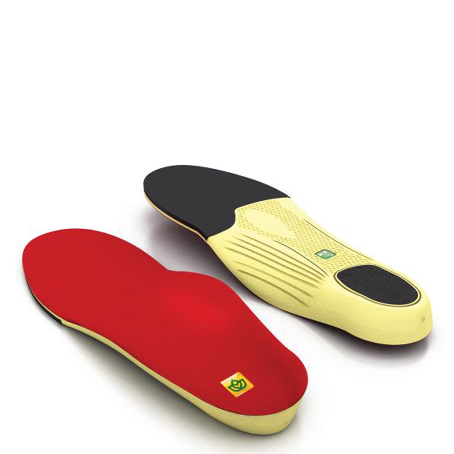 Peltz Shoes  Unisex Spenco Polysorb Walker Runner Insole Red 38-385