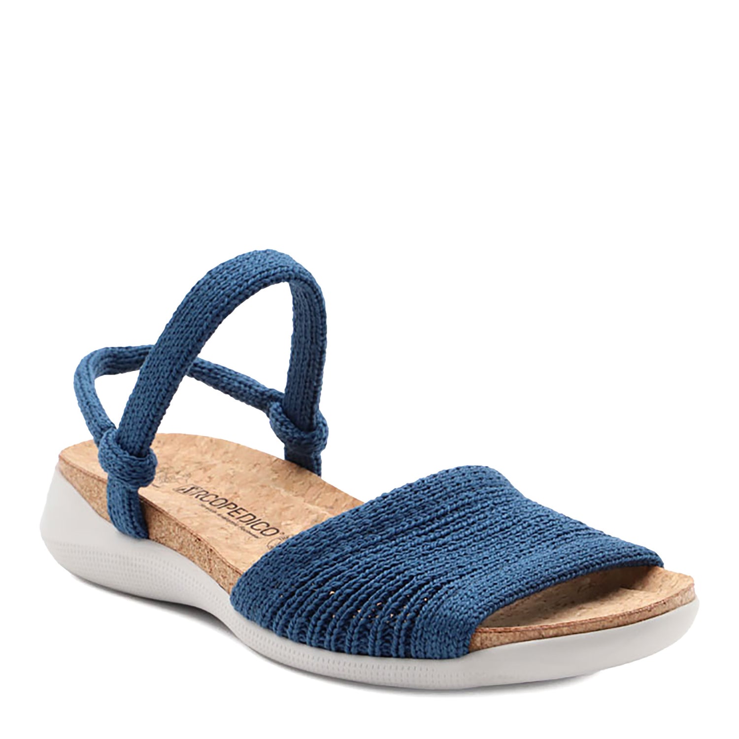 Peltz Shoes  Women's Arcopedico Arenal Sandal DENIM 3821-H81