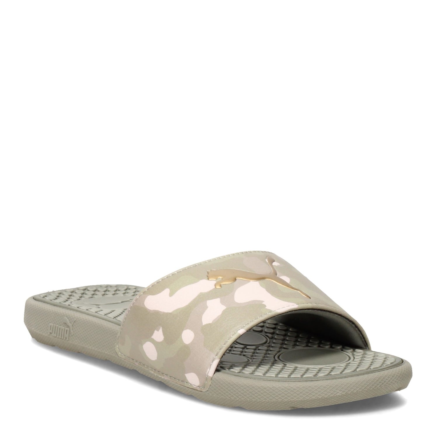 Peltz Shoes  Women's Puma Cool Cat Slide CAMO 383444-01
