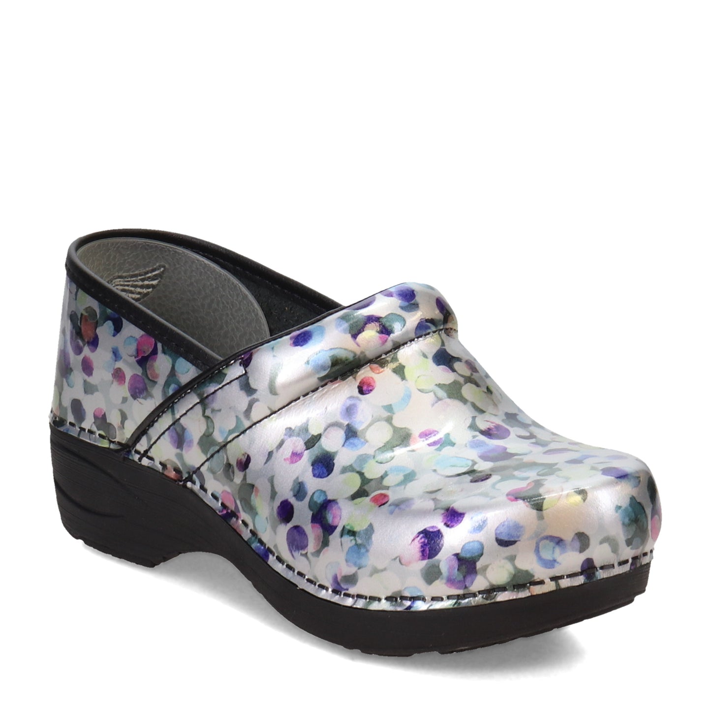 Peltz Shoes  Women's Dansko XP 2.0 Clog Multi Dot 3950-030202