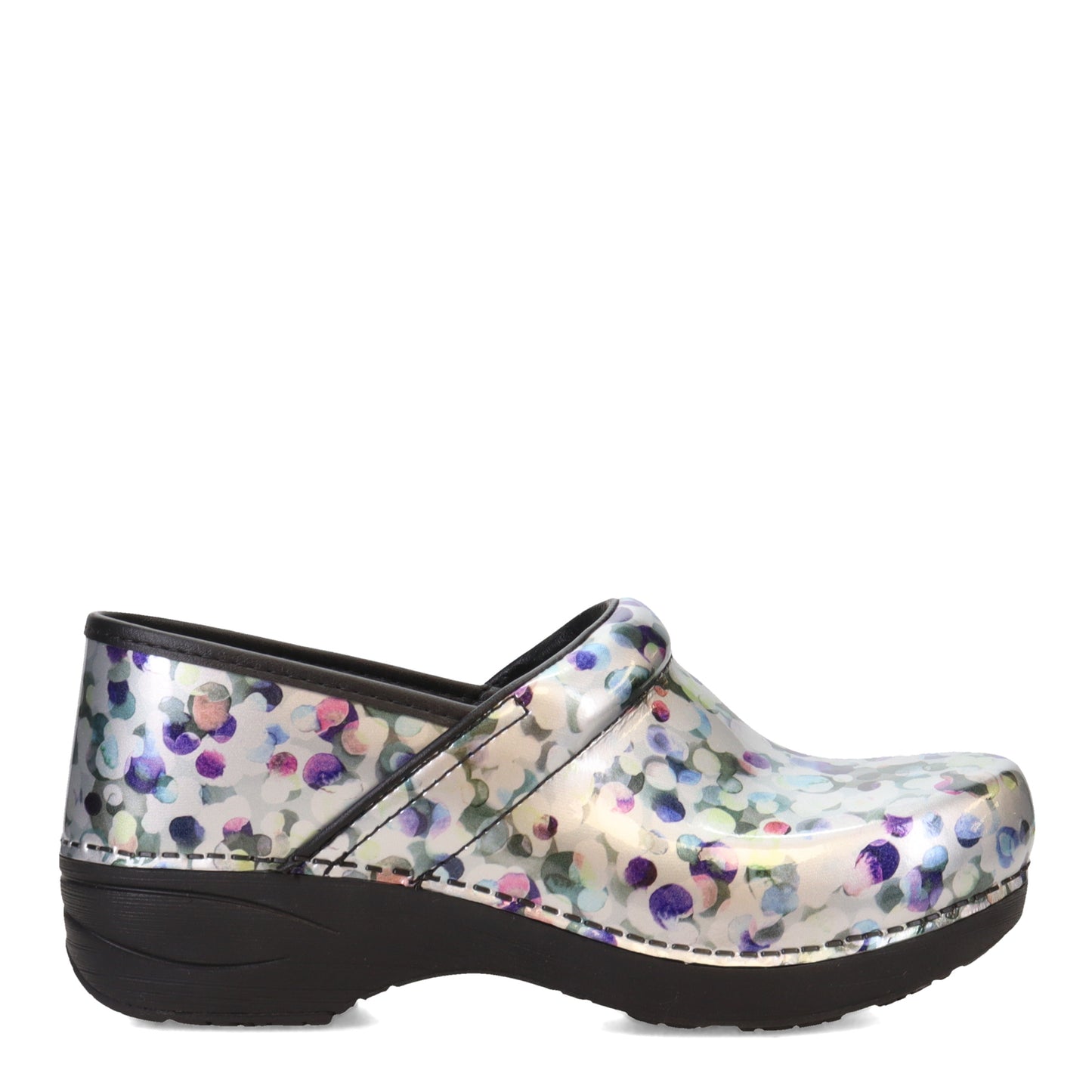 Peltz Shoes  Women's Dansko XP 2.0 Clog Multi Dot 3950-030202