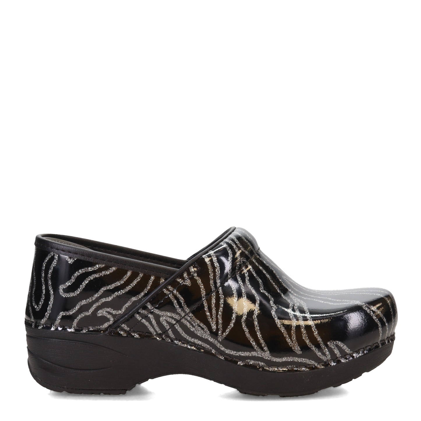 Peltz Shoes  Women's Dansko XP 2.0 Clog Glitter Waves 3950-140202