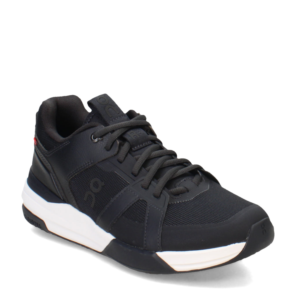 Men's On Running The Roger Clubhouse Pro Tennis Shoe BLACK/WHITE 3MD30030299