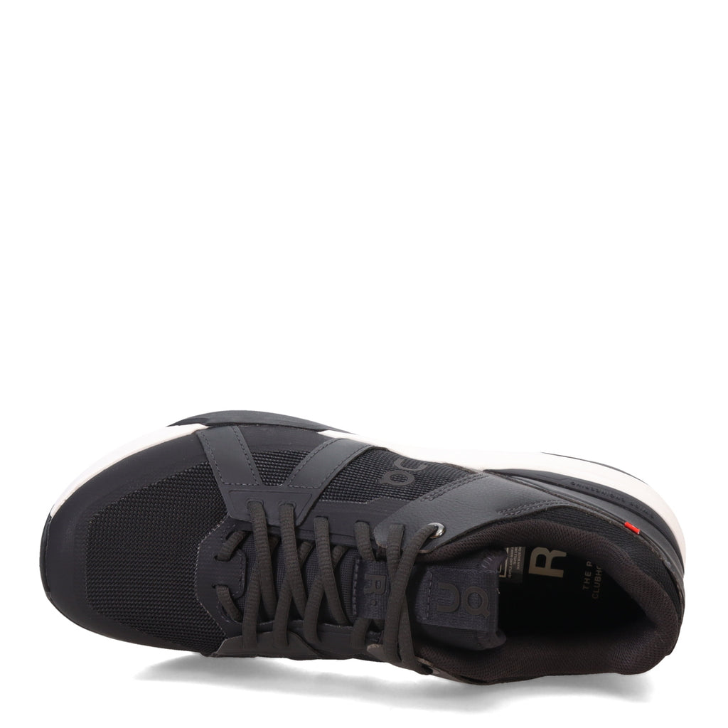 Men's On Running The Roger Clubhouse Pro Tennis Shoe BLACK/WHITE 3MD30030299