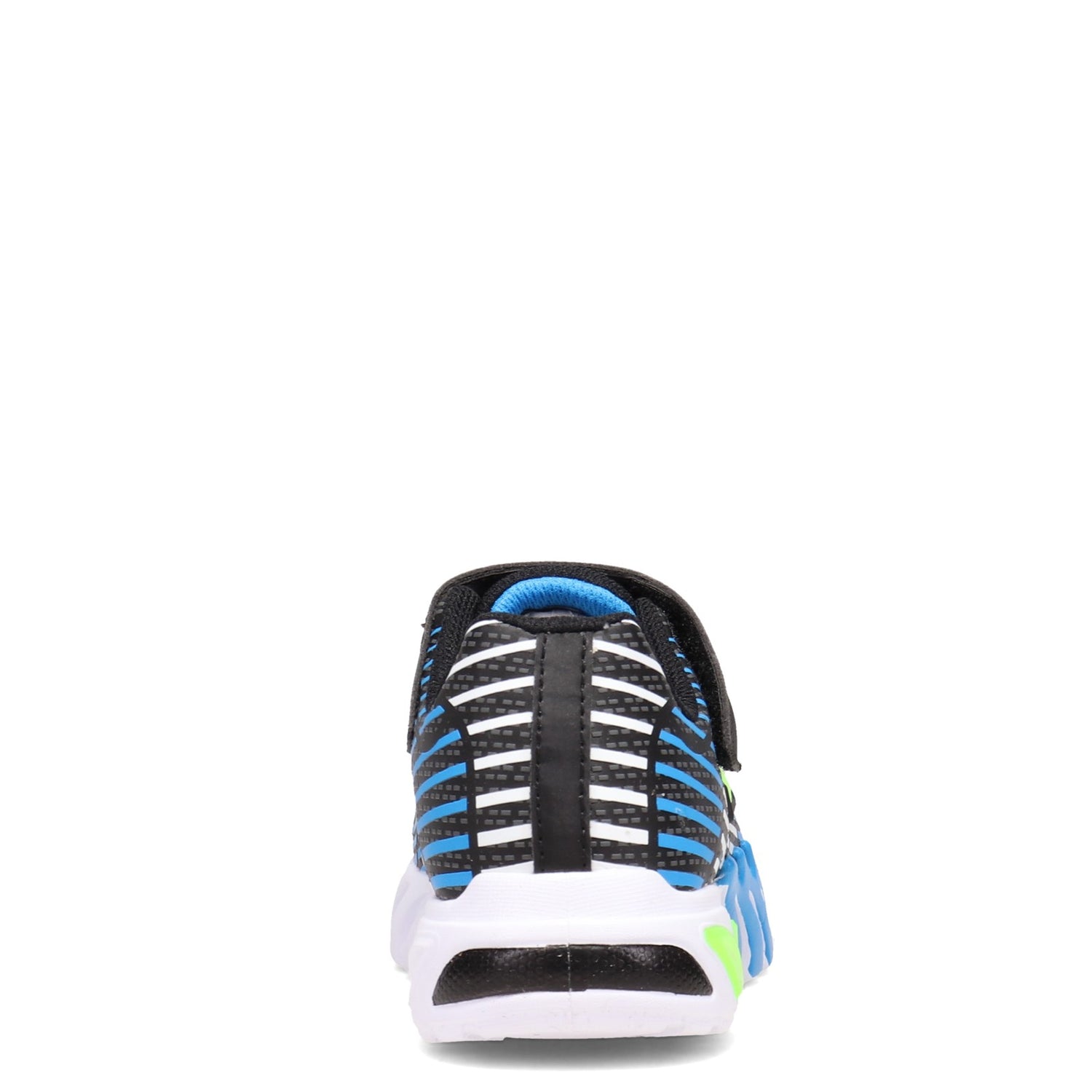 Peltz Shoes  Boy's Skechers S Lights: Flex-Glow Elite Sneaker - Little Kid & Big Kid Black/Lime 400135L-BBLM