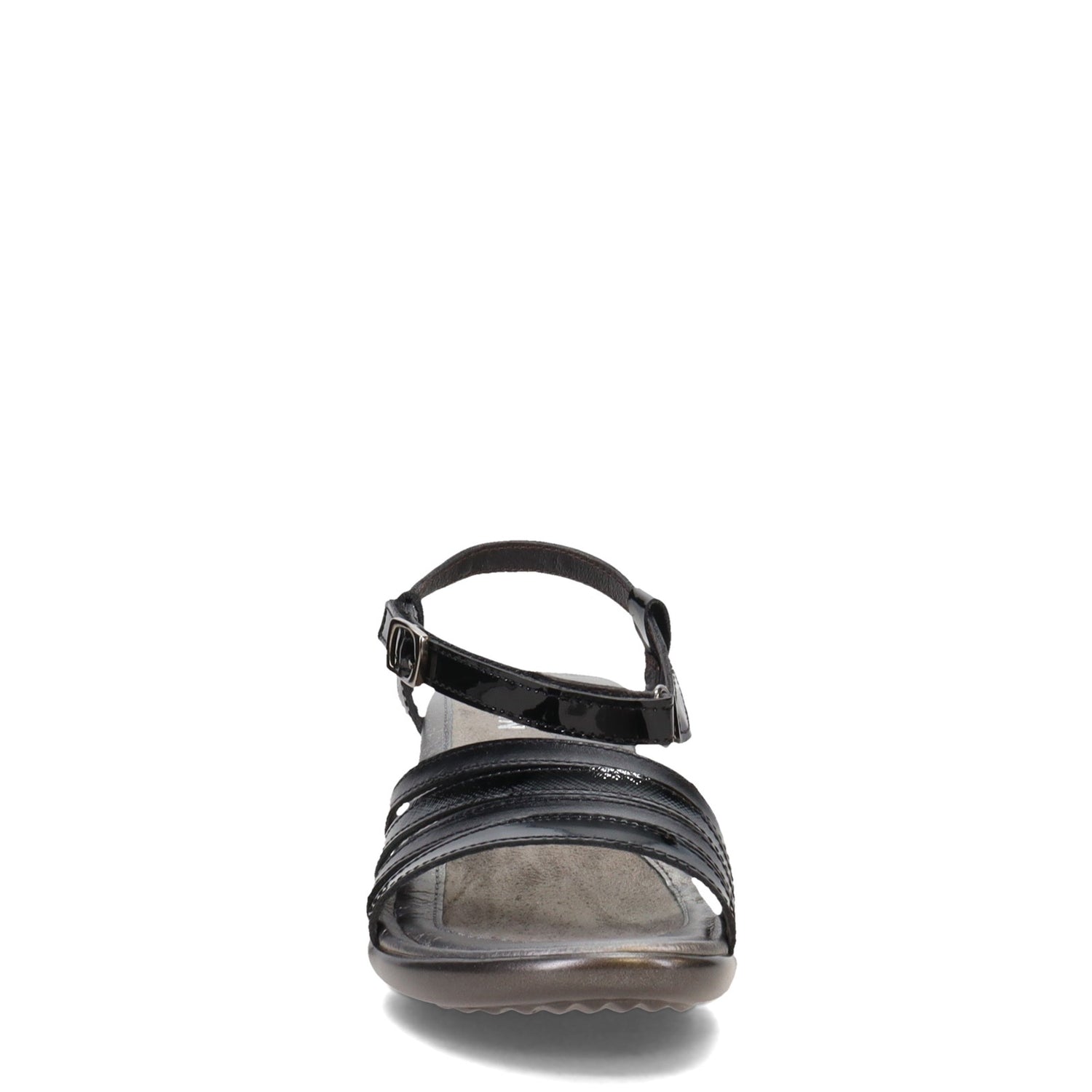 Peltz Shoes  Women's Naot Current Sandal Black 40015-NXH