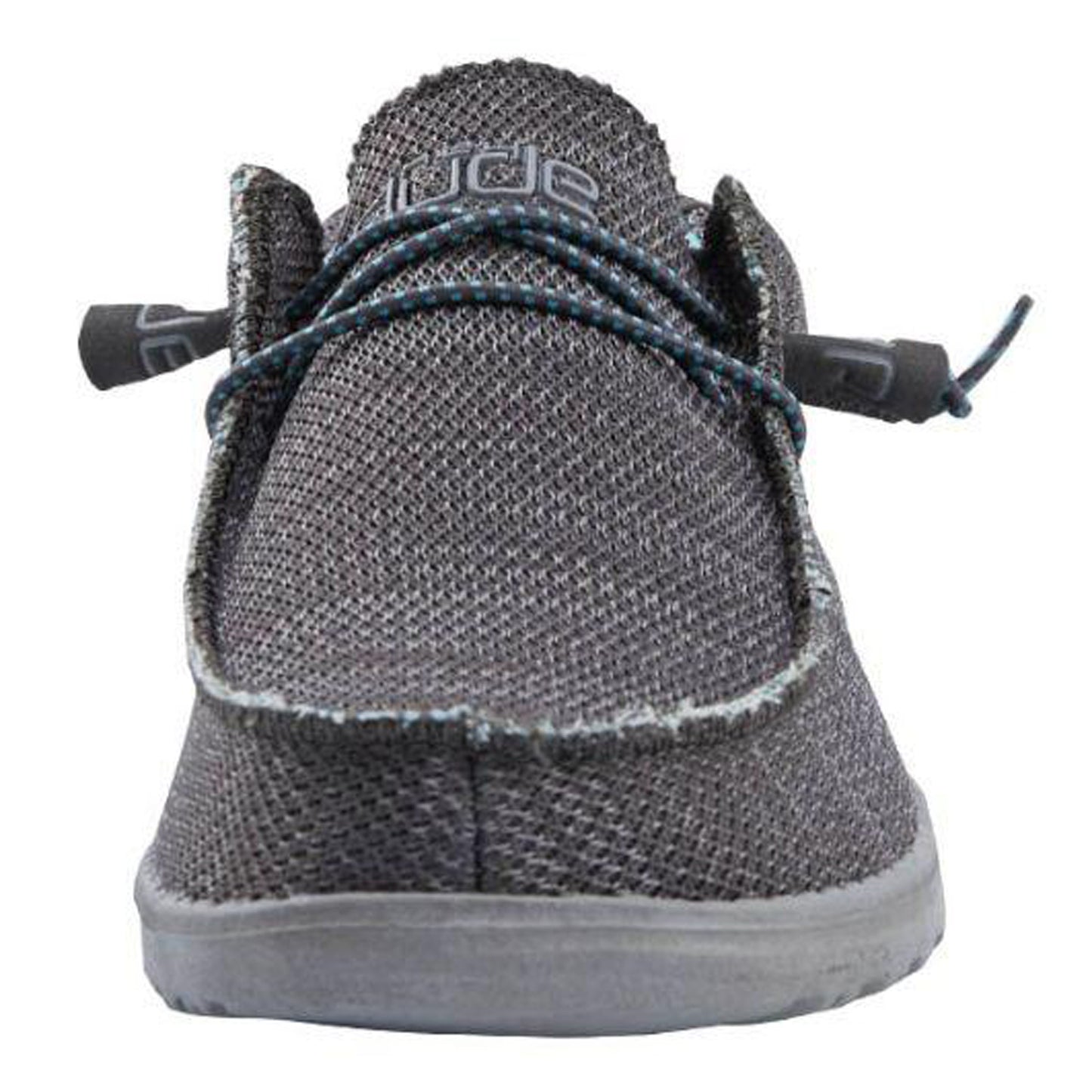 Peltz Shoes  Men's Hey Dude Wally Sox Slip-On Charcoal 40019-025
