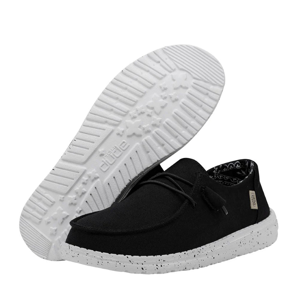 Women's Hey Dude Wendy Slip-On BLACK ODYSSEY 40053-0YF