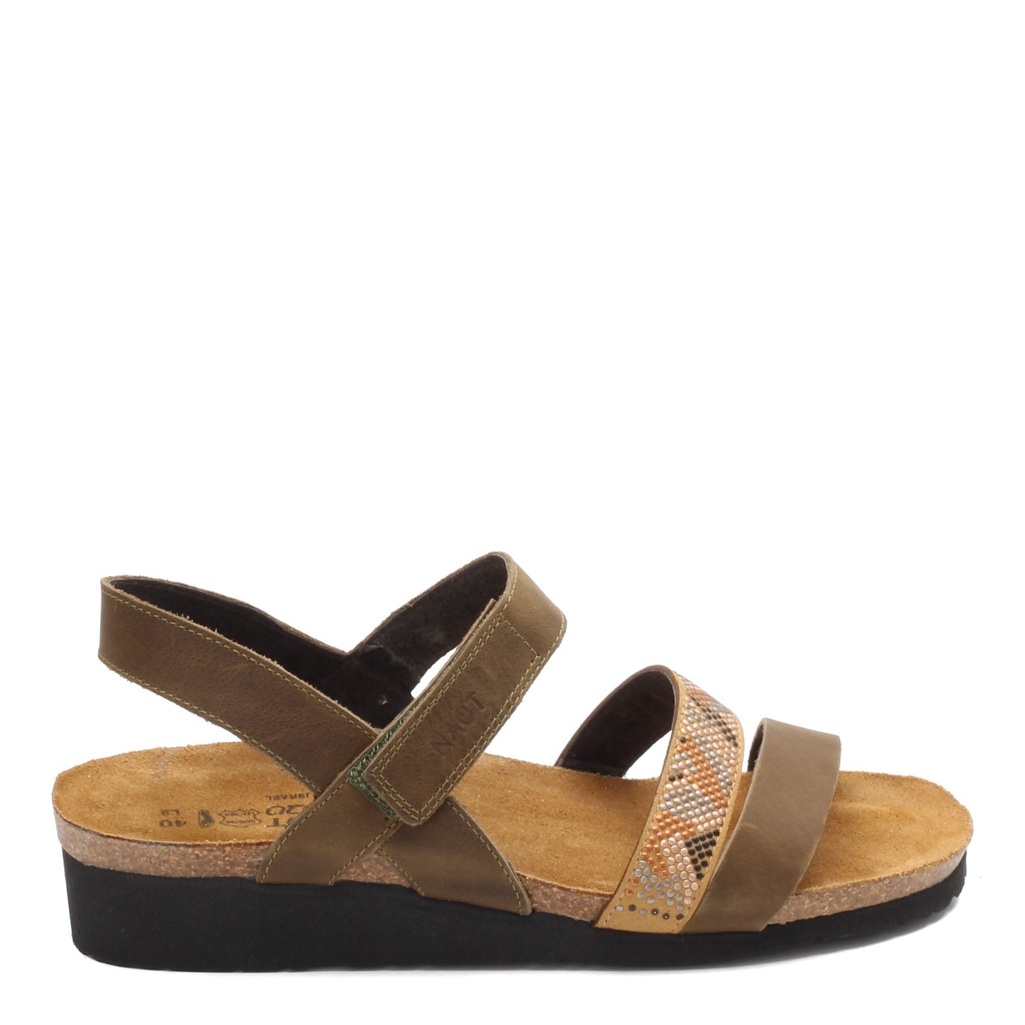 Peltz Shoes  Women's Naot Gwyneth Sandal PINE 4019-VAE
