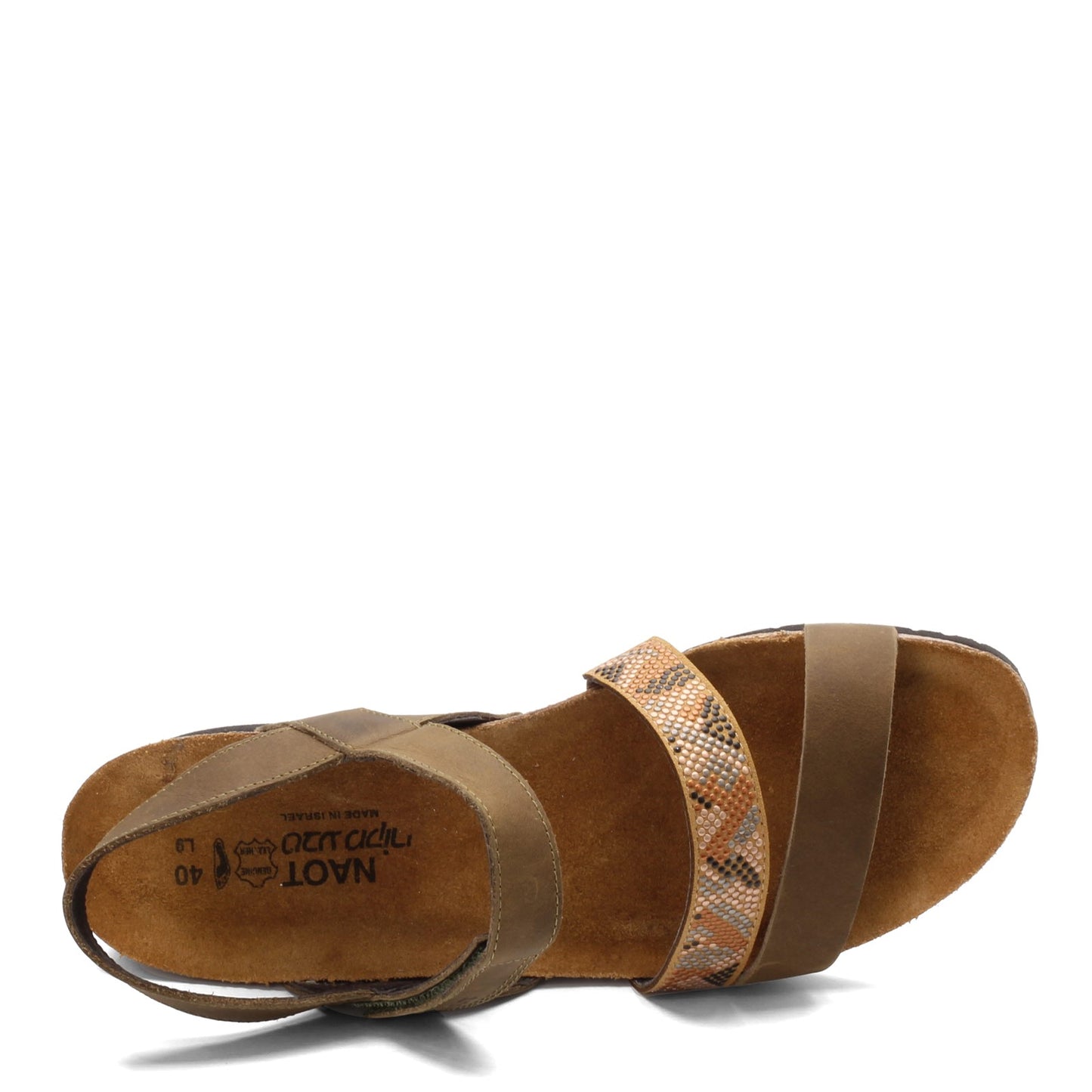 Peltz Shoes  Women's Naot Gwyneth Sandal PINE 4019-VAE
