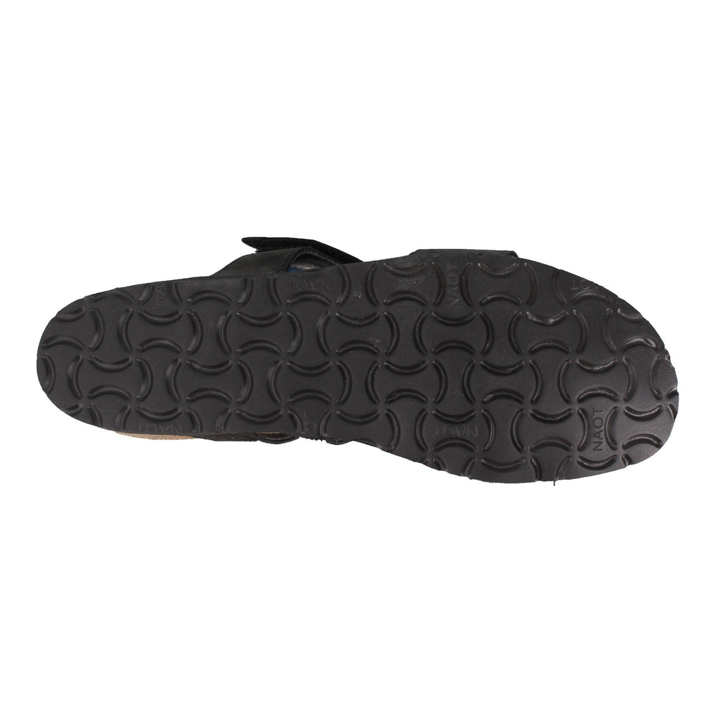 Women's Naot Ainsley Sandal BLACK NUBUCK 4020-NEO