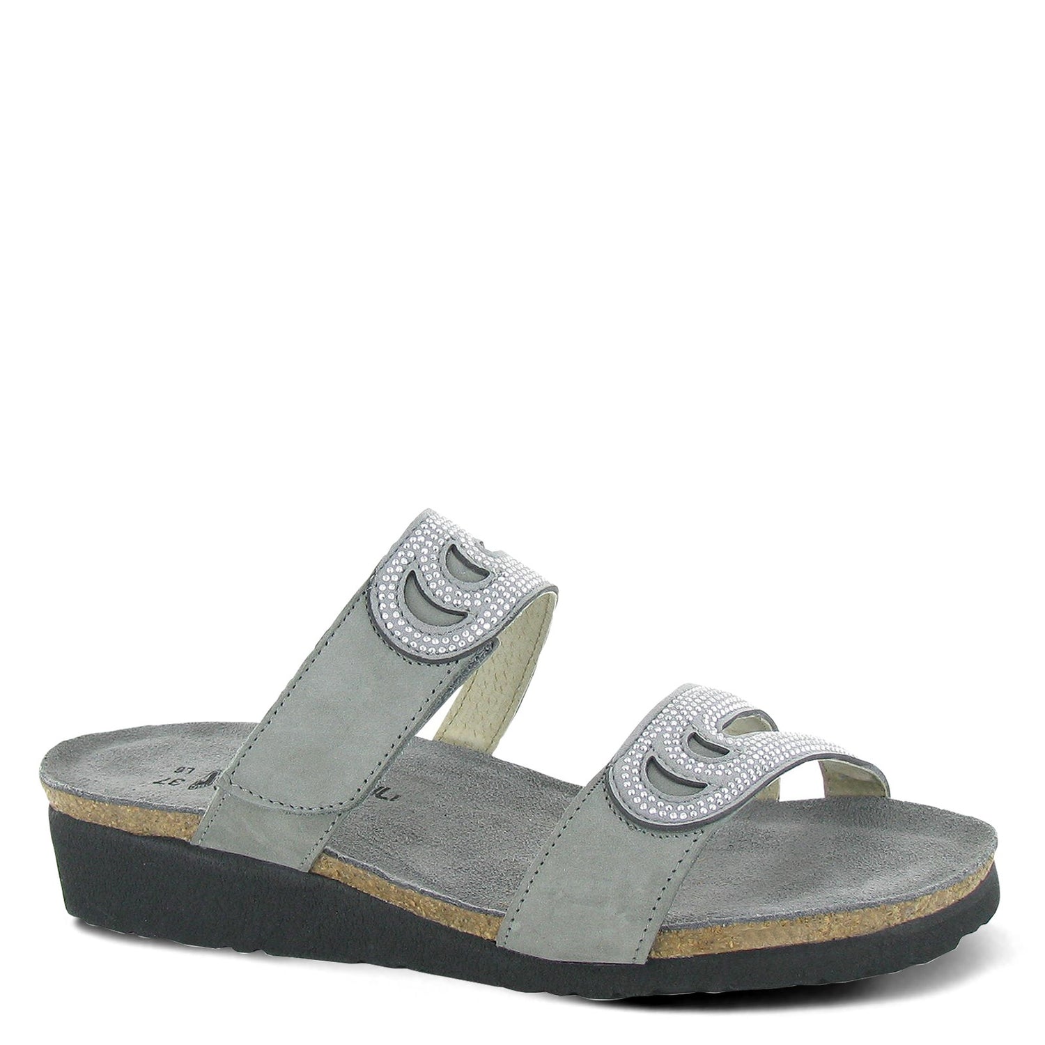 Peltz Shoes  Women's Naot Ainsley Sandal GRAY 4020-NLU