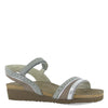 Peltz Shoes  Women's Naot Beverly Sandal STONE 4022-WFA