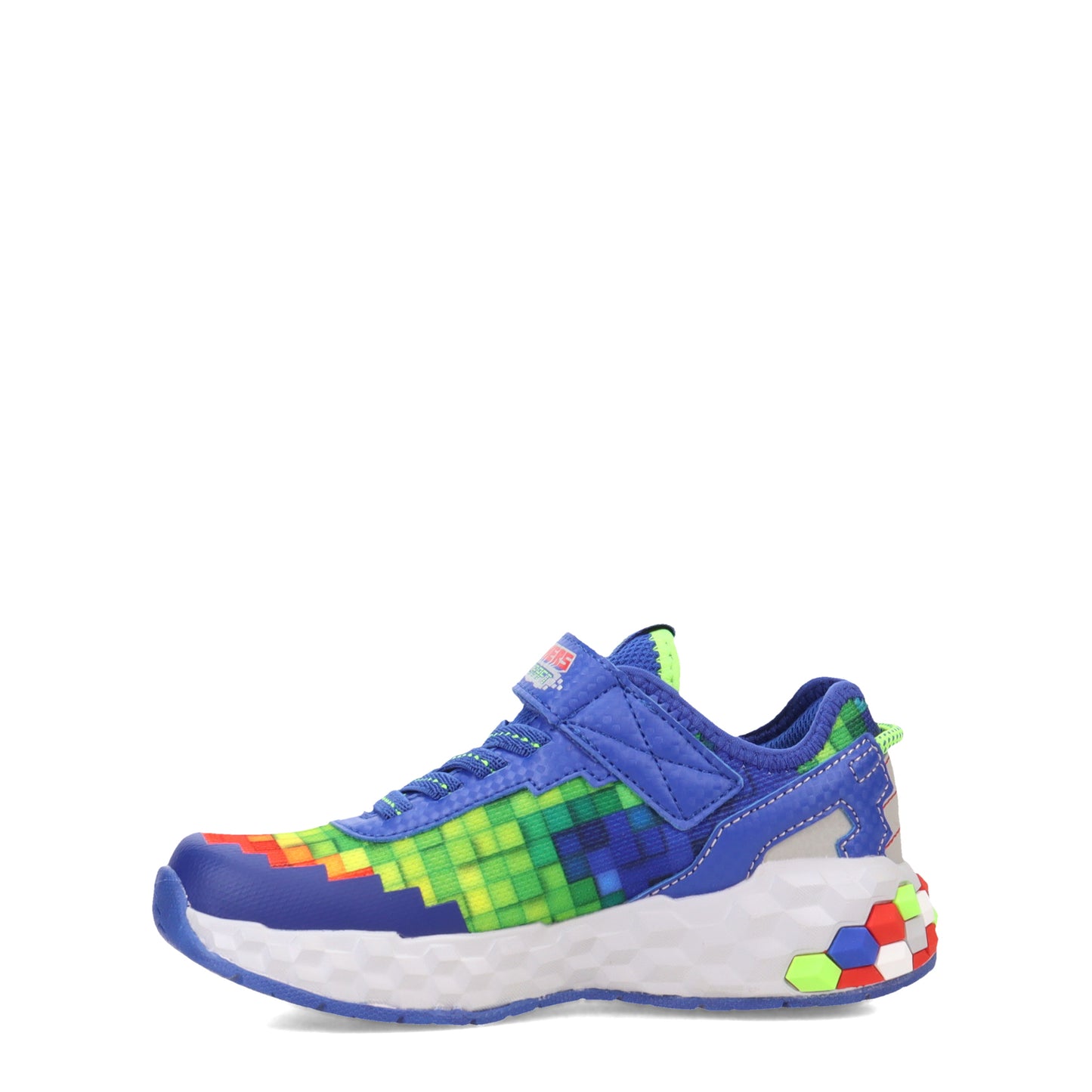 Peltz Shoes  Boy's Skechers Mega-Craft 2.0 Sneaker - Little Kid & Big Kid BLUE MULTI 402204L-BLMT