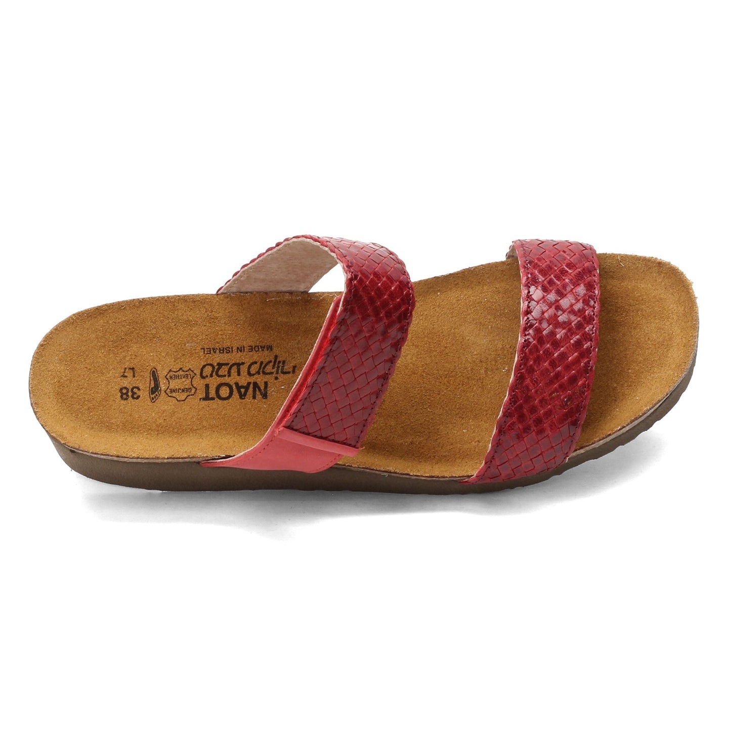 Peltz Shoes  Women's Naot Blake Sandal RED 4024-RAX