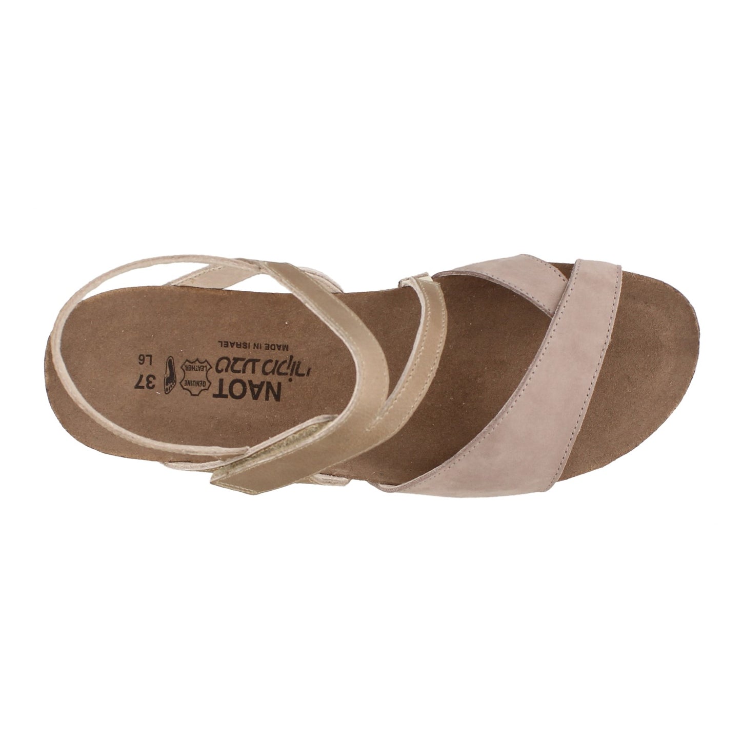 Peltz Shoes  Women's Naot Blaire Sandals STONE 4028-W5H
