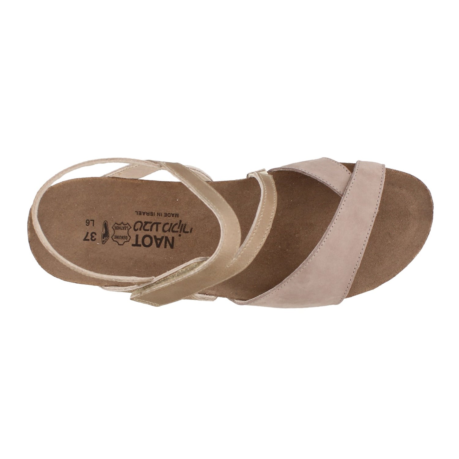 Peltz Shoes  Women's Naot Blaire Sandals STONE 4028-W5H
