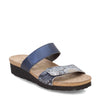 Peltz Shoes  Women's Naot Althea Sandal POLAR BLUE 4035-PER